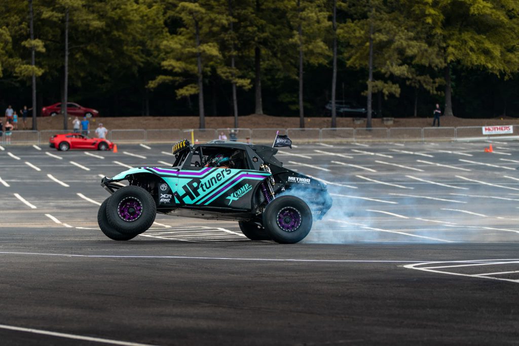 Side by side on the autocross track with HP Tuners