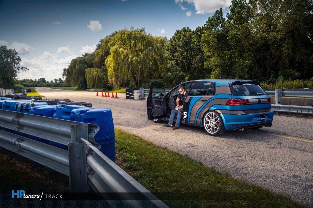 Track day with the Golf GTI and HP Tuners